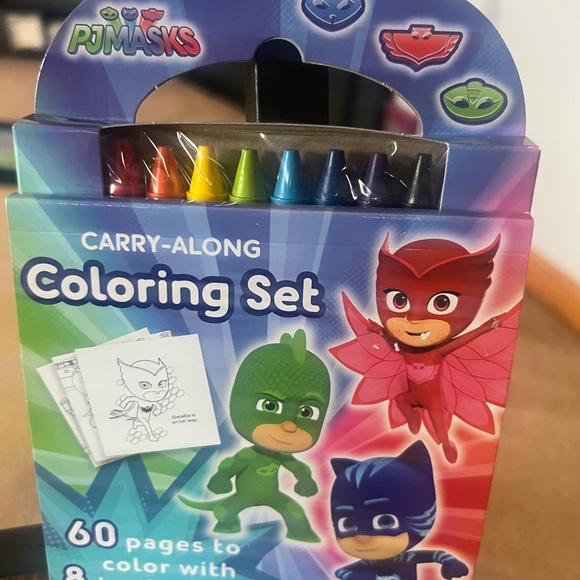 PJ Masks Carry-Along Coloring Set - Multicolor - Picture 1 of 3